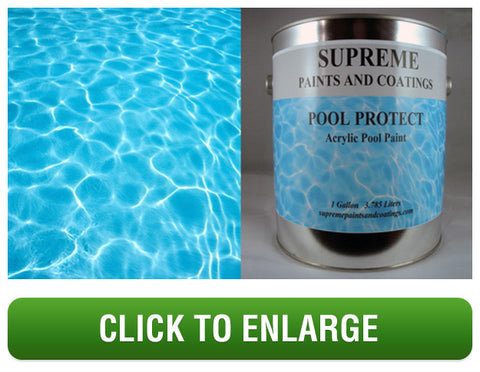 6. POOL PROTECT - ACRYLIC POOL PAINT - 1 GALLON