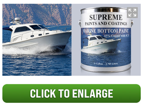 2. 45% COPPER BOAT/MARINE ANTIFOULING BOTTOM PAINT W/ SCX - 1 GALLON