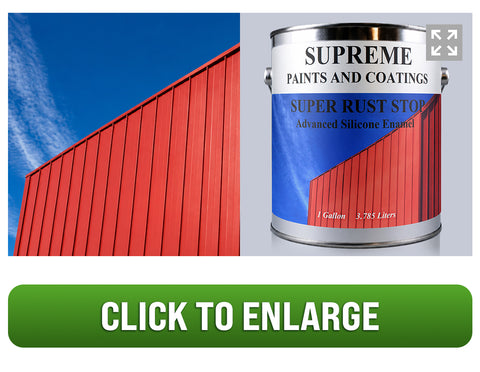 5. SUPER RUST STOP - ADVANCED SILICONE ENAMEL - 1 GALLON