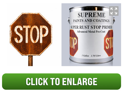 6. SUPER RUST STOP PRIMER - ADVANCED METAL PRE - COAT - 1 GALLON